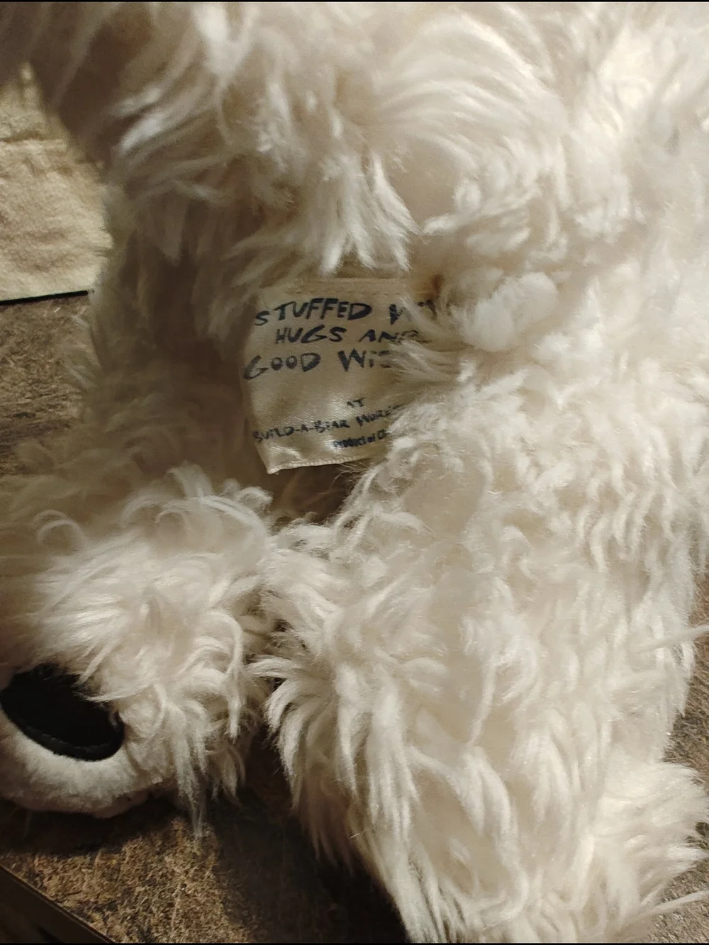 Build-A-Bear cuddly build